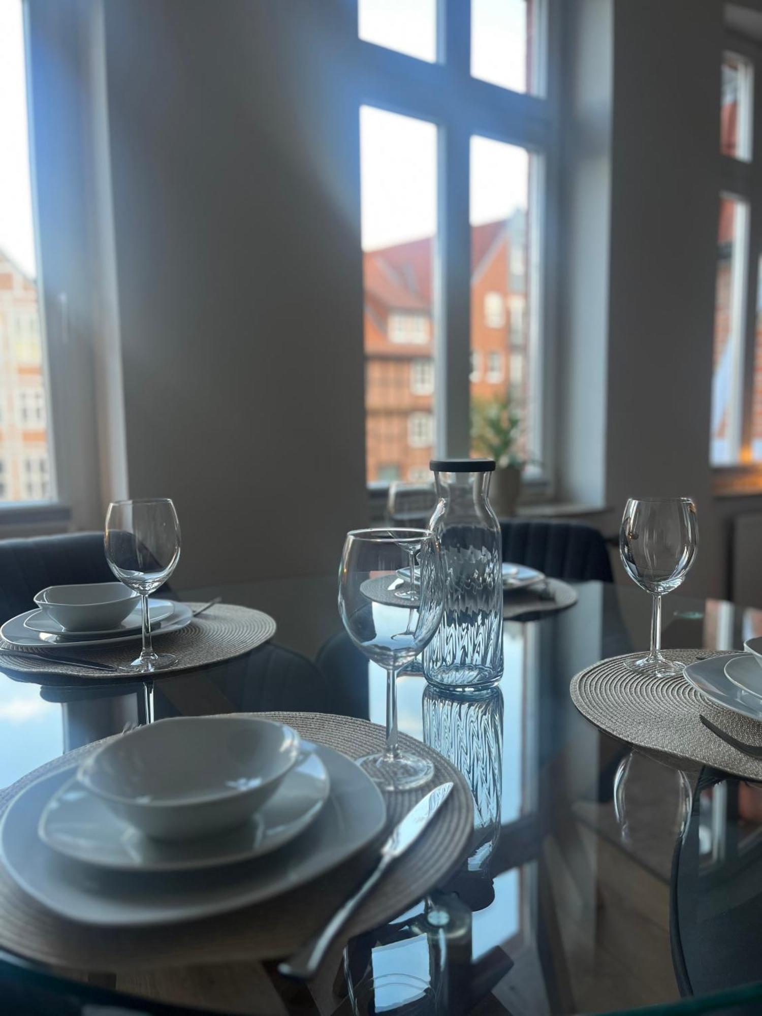 Zeitapartments Am Fischmarkt ชตาเดอ ภายนอก รูปภาพ